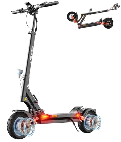 T10 Trottinette Electrique Adulte Moteur 2*(1000W) Batterie 60V 18Ah Trotinette Electrique Autonomie 70-85 KM, Amortisseur Hydraulique,Frein Hydraulique（Démarrage antivol NFC