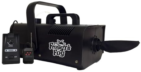 Froggy's Fog Pro Snow Machine, Model Snow Making Machine with Wireless Control and Completely Variable Output Flake Size, High Strength ABS Construction