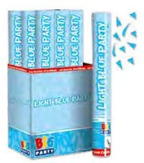 BiG Party Sparacoriandoli cm.40 Celeste