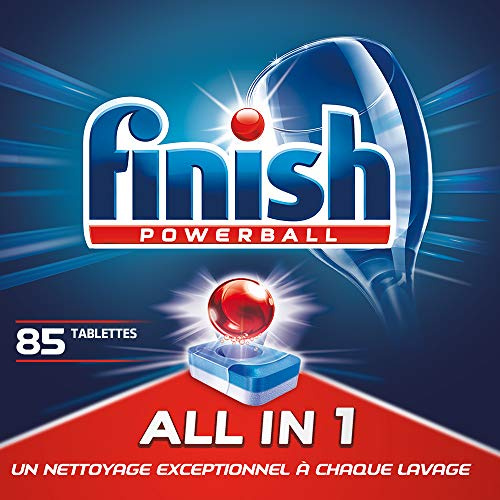 Finish Powerball Set de 85 pastillas para lavavajillas, todo en 1
