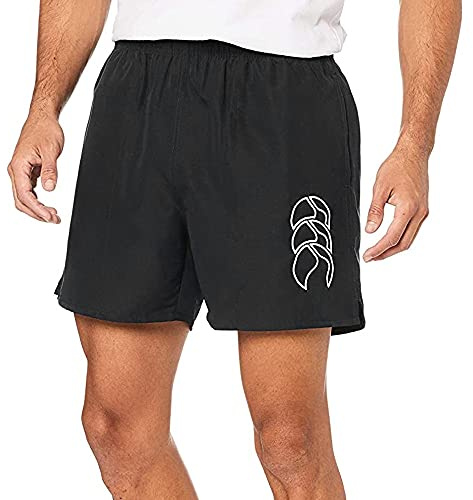 Canterbury Tactic Rugby Pantalones Cortos, Hombre, Negro, XL