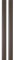 ABUS Stangenset FOS/FSA - Riegelstangen für Fenstersicherungen FOS550/A, FOS650/A und FSA3550 - 75 cm lang - 12027 - 2er Set - Braun