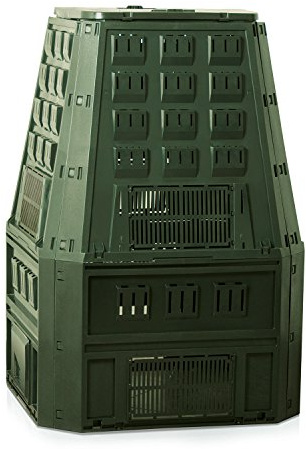 Prosperplast 19552 Kompostierer IKST800Z 800Liter, grün