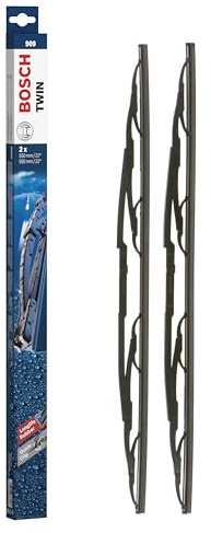 Escobilla limpiaparabrisas Bosch Twin 909, Longitud: 550mm/550mm – 1 juego para el parabrisas (frontal)