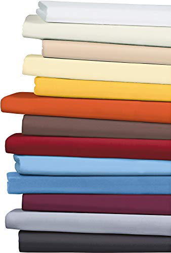 Erwin Müller Spannbettlaken, Spannbetttuch Memmingen Interlock-Jersey weiß Größe 140x200 cm - 160x200 cm - formstabil, faltenfrei, anschmiegsam, mit Rundumgummi