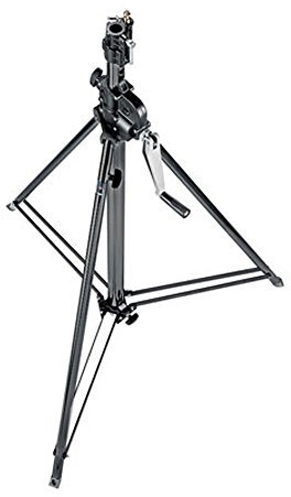 Manfrotto Stativ Wind-Up Schwarz 2-tlg.