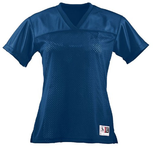 Augusta Sportswear Womens Stadium Replica Football Jersey, Navy, X-Large