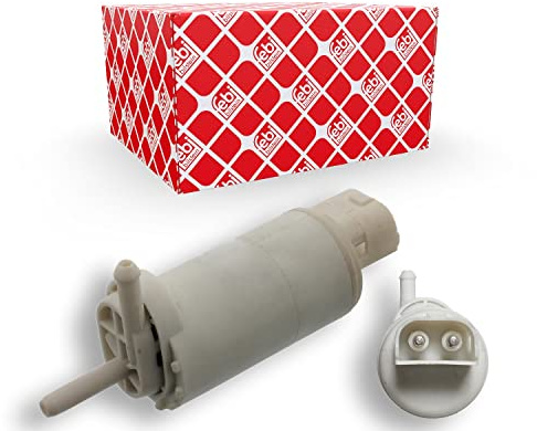 febi bilstein 03372 Waschwasserpumpe für Scheibenreinigungsanlage, 1 Stück
