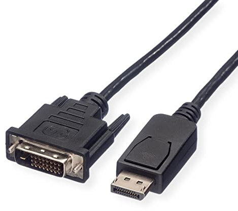 ROLINE Câble DisplayPort DP M - DVI M, 1,0 m