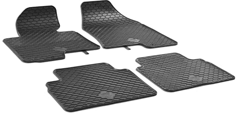 WALSER DirtGuard Gummi Fussmatten Auto für Hyundai ix35 08/2009-Heute, Kia Sportage (SL) 09/2009-Heute, 100% passgenaue Auto Fußmatten, robuste Universal Fußmatte Auto, Gummimatten Auto