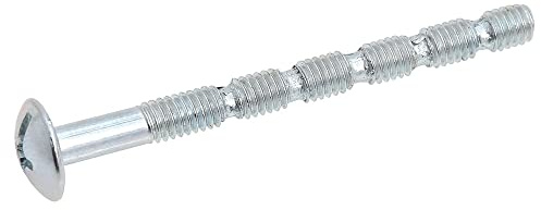 Tornillo Multicorte Para Tiradores M4x45 mm. (Caja 100 unidades). Zincado. Cortable a 20/25 / 30/35 / 40 mm.