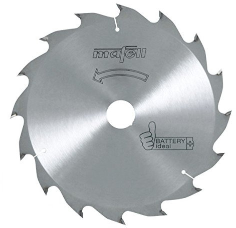 Mafell – Sägeblatt HM, 185 x 1,2/1,8 x 20 mm, Z 16, WZ,
