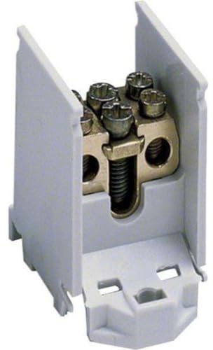Hager K02SN 1P Weiß Anschlussblock