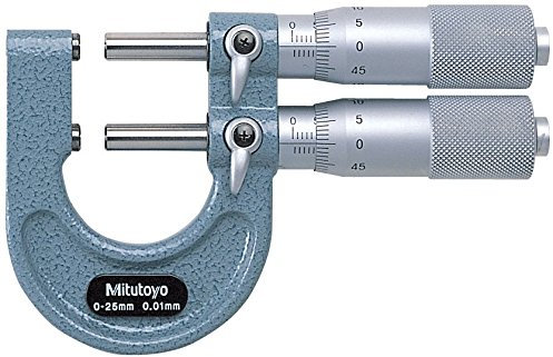 Mitutoyo 113-102 Bügelmessschrauben, 0-25 mm