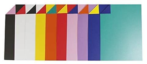 Clairefontaine 457299C - Une rame de 100 feuilles de papier dessin Cartoline Bicolore 21x29,7 cm 150g, couleurs assorties