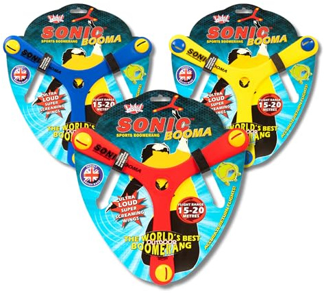 Wicked Vision- Booma Sonic Boomerang, WKSON, Couleurs Différents (Rouge, Bleu ou Jaune) 1 pièce