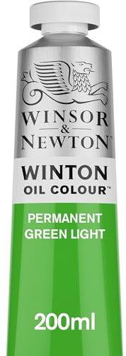 Winsor & Newton Winton 200ml Permanent Oil Colour - Geranium Light,1437483