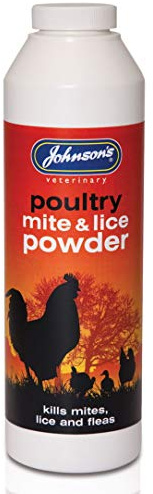 Johnsons Poultry Mite & Lice Powder 250g 250g - Bulk Deal of 6x