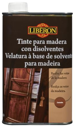 Libéron Tinte para madera al disolvente castaño 0.5l