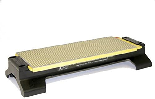DMT W250EF-WB 10-Inch Extra-Fine/Fine DuoSharp Bench Stone with Base - Black