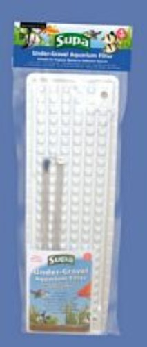 Supa Under Gravel Aquarium Filter, 89 x 28 cm, Suitable For Tropical, Marine or Cold Water Aquariums/Fish Tanks, Made In The UK.
