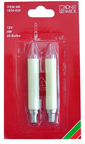 Konstsmide 1034-020 Ampoule Acrylique 2G7 Claire 25 W