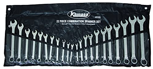 Kamasa SP2422 Combination Spanner Set 22pc
