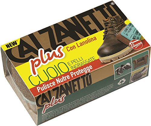Calzanetto Plus, Trattamenti E Lucidi Scarpe Unisex Adulto, Nero, 4.5x4.5x12.7 cm
