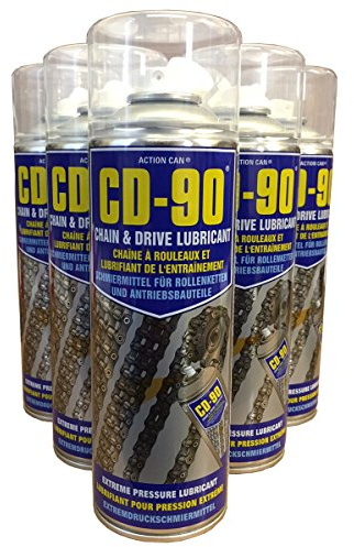 (PACK OF 3) Action Can CD-90 Chain & Drive Lubricant - Heavy Duty Chain Lube Spray