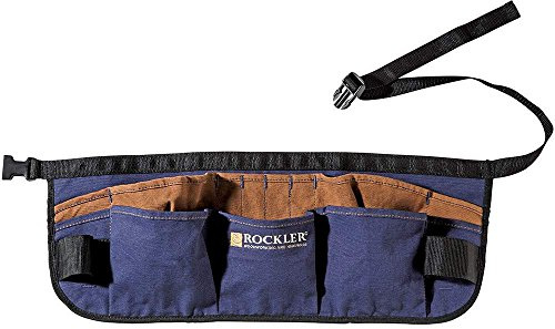 Tool Belt Apron - Cotton Made Comfortable Heavy Duty Apron - Easy to Wear Work Aprons to Keep Marking, Measuring & Essential Tools Secure Adjustable Lightweight Tool Belts w/Two Hammer Tools & More
