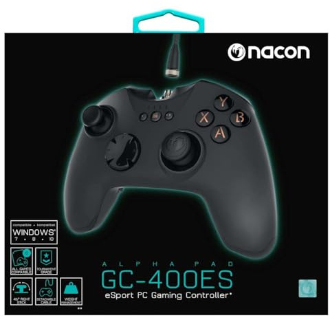 Joypad nacon PC Pro Gaming Controller GC-400ES Alpha Pad