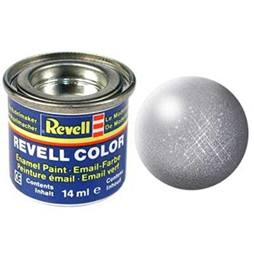 Revell Emaille-Farbe, 14 ml, Stahl-Metallic-Finish