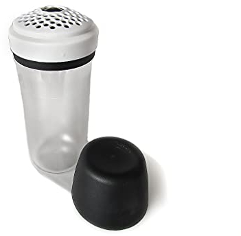 TUPPERWARE Exclusiv Parmesanstreuer 400 ml schwarz Kakao Streuer Parmesano