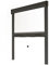 Store moustiquaire enroulable fenêtre LUXE ALU - Anthracite RAL7016 - L1500 x H2200mm