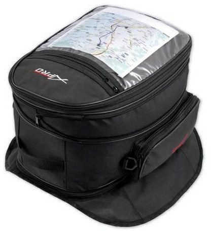 Tankrucksack 13 15 Lt STORM COVER Expander Magnetic Textil Wasserdicht Schwarz