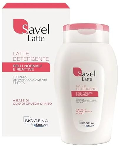 Farmac-Zabban Spa Savel Latte detergente Ultra Delicato per Il Viso, 200 ml