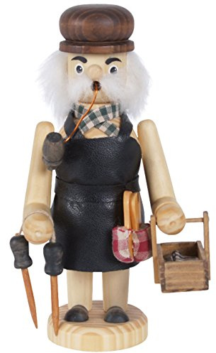 OBC Räuchermännchen, H: 18 cm, Natur, handbemalt im Kunsthandwerks-Stil