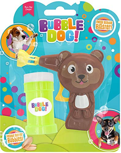 James Marketing Schecker 34655/4002 Dog Bubble Gun with Pump Mechanism Bubble Game