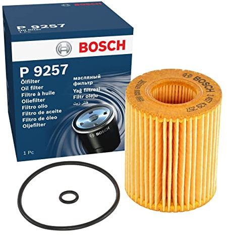 Bosch P9257 - Ölfilter Auto | Trennt Ruß- und Metallpartikel vom Motoröl - ermöglicht zuverlässige Motorschmierung
