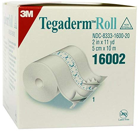 TEGADERM Roll 5 cmx10 m 16002 1 St
