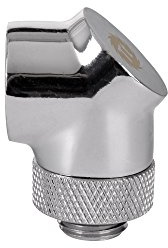 Thermaltake CL-W052-CU00SL-A Pacific G1/4 adapter (90° vinkel) krom