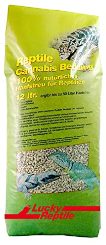 Lucky Reptile RC-12 Cannabis Bedding, 12 Liter, Bodengrund für Terrarien