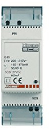 Fuente alimentación 230V 600mA 2 módulosBTICINOE49MyHOME_UP