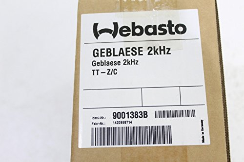 Unbekannt – Gebläse 2 kHz Ersatz allgemeine Webasto Thermo Top C/Z 9001383b