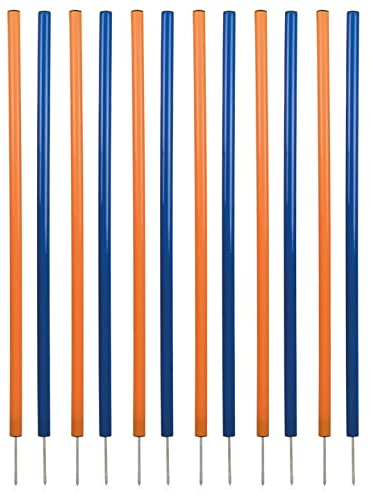 Trixie Agility Slalom, 12 Stangen, 115×ø 3 cm