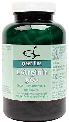 L-ARGININ 500 Kapseln 180 St
