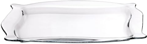 Bandeja de Cristal Pasabahce 10488 Patisserie, 34 x 22 cm