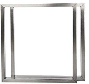 KTC Tec Tischgestell Edelstahl TRG 50x30 700 Untergestell Kufen Tischuntergestell, 2 STK