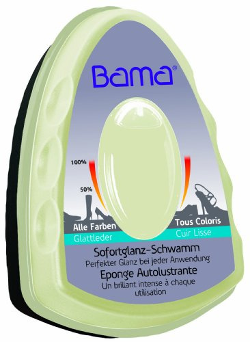Bama Glanzschwamm H49, Unisex - Erwachsene Schuhcreme Glattleder, Schwarz (009)