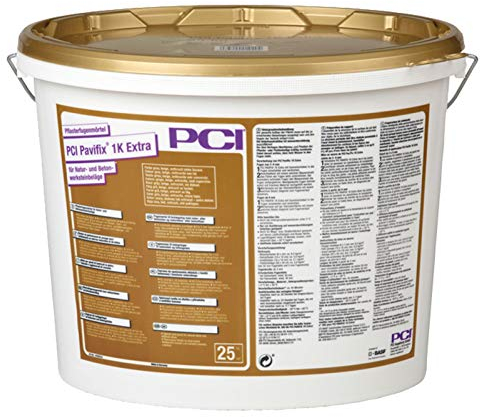 PCI Mortier pour joints de pavés Pavifix 1K Extra, seau de 25 kg en polyéthylène